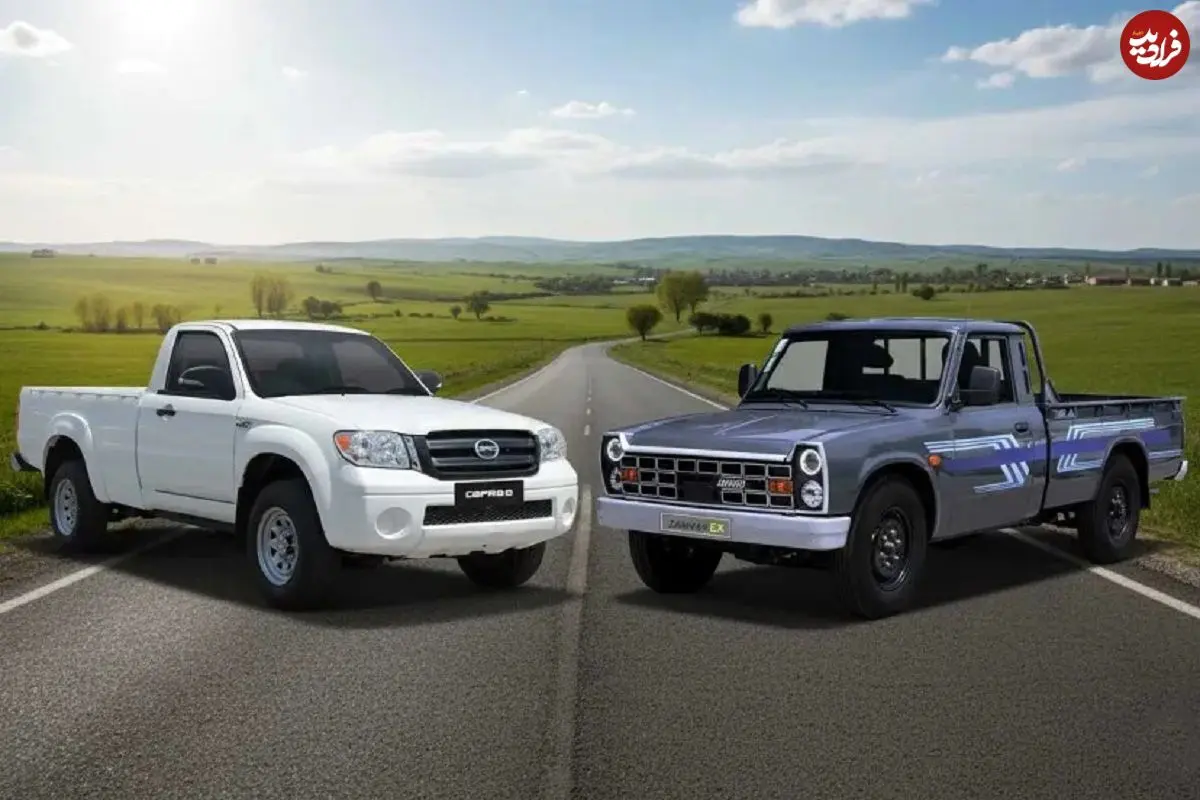 تصاویر؛ مقایسه نیسان زامیاد EX و کاپرا B تک کابین، کدام وانت انتخاب بهتری است؟