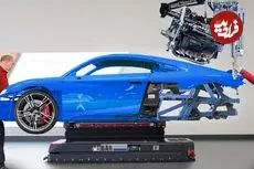 ببینید| خودروی قدرتمند آئودی R8 چگونه در کارخانه ساخته می شود؟