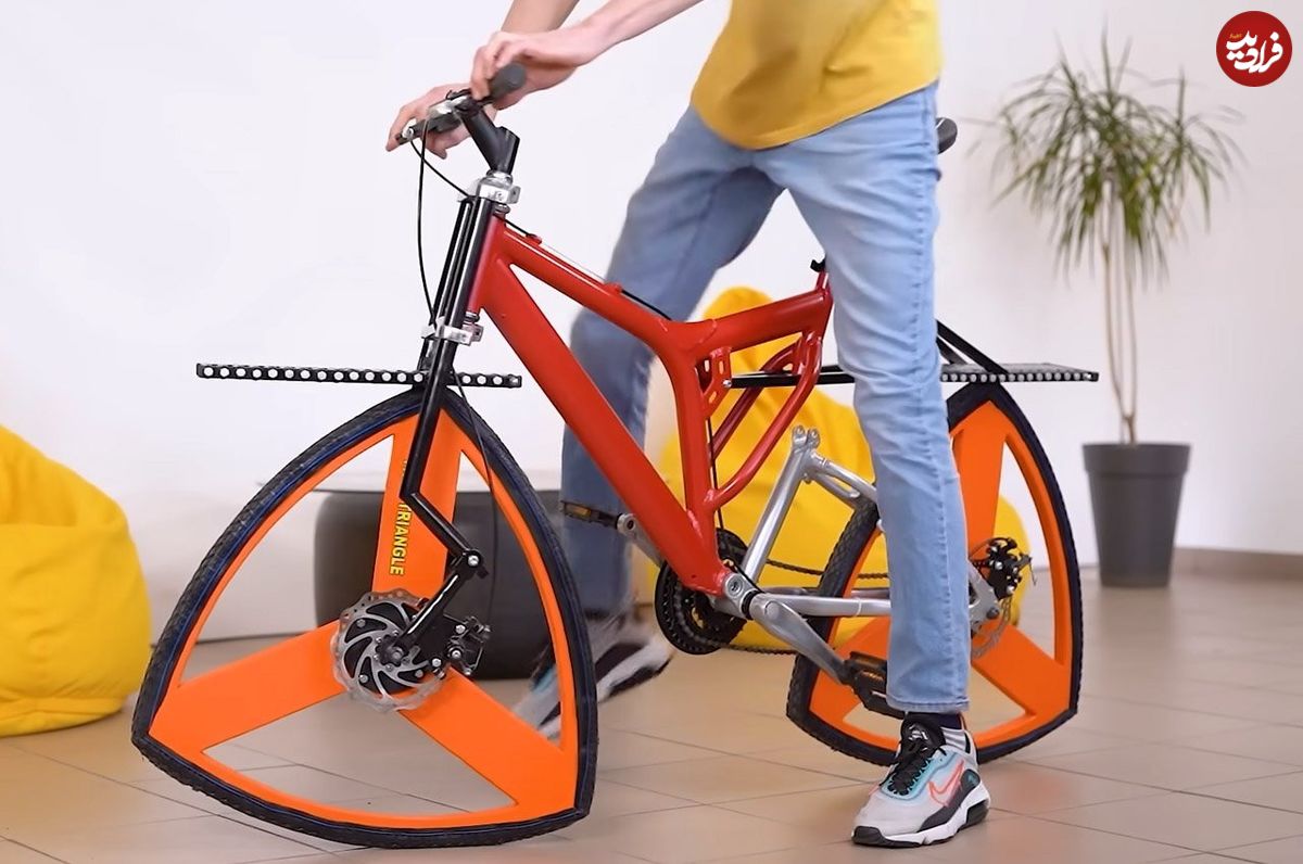 (ویدئو + عکس) این شما و این هم دوچرخه‌های مثلثی!