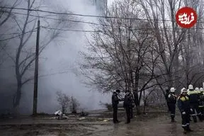 ببینید؛ انفجار ناگهانی یک لوله اصلی آب در روسیه