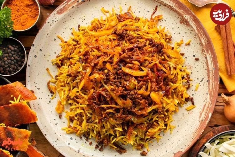 طرز تهیه کلم‌پلوی مجلسی با ترفندهای خاص