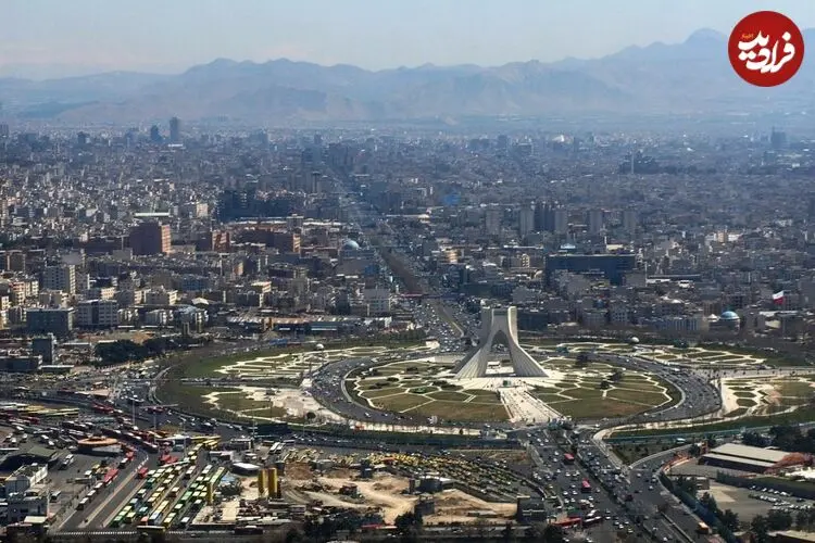 عکس| سفر زمان؛ قدیمی ترین تصویر از «شهر تهران»؛ سال 1233 شمسی