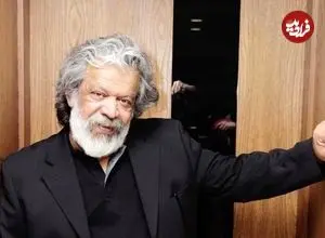 عکس| سفر زمان؛ «حسن پورشیرازی» در 32 سالگی در حال استراحت در کنار «هاپو کومار»؛ دهۀ 60