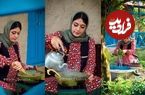 ببینید؛ غذای روستایی در ایران؛ پخت خورشت «دوبارپچ رامسری» در روستایی جنگلی