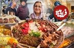 ببینید؛ غذای خیابانی در عراق؛  پخت انواع کباب در سلیمانیه به روش یک بانوی آشپز