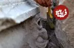 «چهره‌های سنگی» 2 هزارساله در نزدیکی یک «تئاتر باستانی» کشف شدند