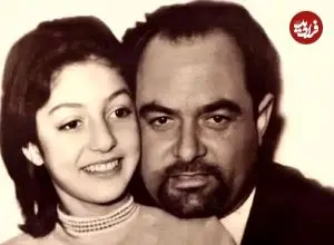 عکس| سفر در زمان؛ «صابر آتشین» در عروسی دخترش «گوگوش»؛ سال 1346