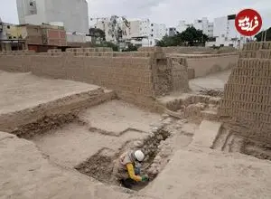 اسکلت 1400 سالۀ یک «قربانی» در کانال آب نزدیک «هرم باستانی» کشف شد