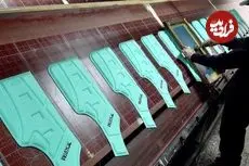 ببینید| فرآیند تولید انبوه جلیقه نجات در کارخانه ای در کره جنوبی