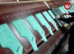 ببینید| فرآیند تولید انبوه جلیقه نجات در کارخانه ای در کره جنوبی