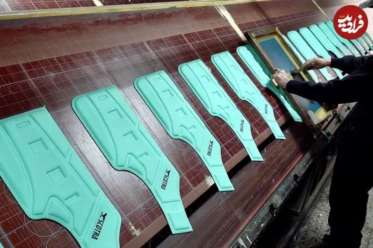 ببینید| فرآیند تولید انبوه جلیقه نجات در کارخانه ای در کره جنوبی