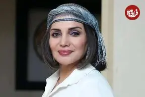 عکس| سفر زمان؛ تیپ و چهرۀ قاجاری «الهام پاوه‌نژاد» در پشت‌صحنه یک تئاتر