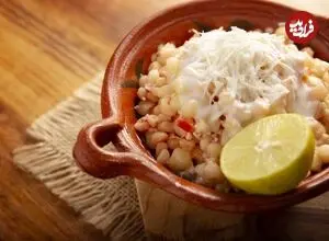 طرز تهیه ذرت مکزیکی با قارچ و پنیر پیتزا؛ کش‌دار، خامه‌ای مثل کافه‌ها