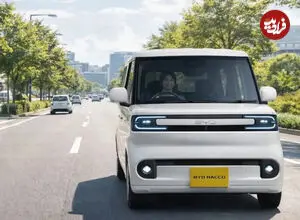عکس| خودروی برقی کوچک BYD مرزهای ژاپن را پشت سر گذاشت