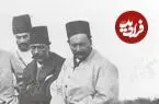 عکس| سفر زمان؛ عکس یادگاری درباریان ناصرالدین شاه در ساحل دریای خزر