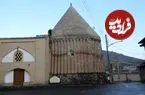 عکس| سفر به ایران قدیم؛ زن اروپایی در «امامزاده عبدالله دماوند» در دوران احمدشاه قاجار