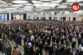 عکس؛ سفر به تاریخ؛ نماز جماعت تهرانی‌ها؛ 130 سال قبل