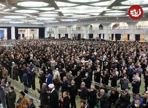 عکس؛ سفر به تاریخ؛ نماز جماعت تهرانی‌ها؛ 130 سال قبل