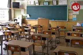 عکس| سفر زمان؛ تصویری از یک کلاس ابتدایی در دروازه غار تهران؛ سال 57