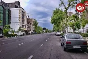 عکس| سفر به تهران قدیم؛ نمایی از «خیابان عباس آباد» در سال 1358