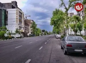 عکس| سفر به تهران قدیم؛ نمایی از «خیابان عباس آباد» در سال 1358