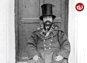 عکس| سفر زمان؛ نقاشی یک زن که ناصرالدین شاه در برگۀ یادداشتش کشید