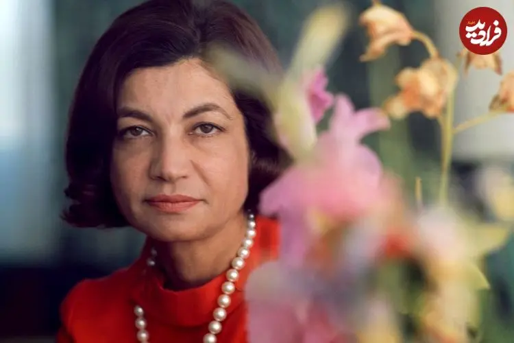 عکس| سفر در زمان؛ «اشرف پهلوی» در کنار پسر بزرگ اش شهرام در آمریکا؛ دهه 60