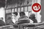 عکس| سفر زمان؛ آمریکایی‌ها و سگشان با اتومبیل در کنار پسر چوپان ایرانی؛ 94 سال قبل