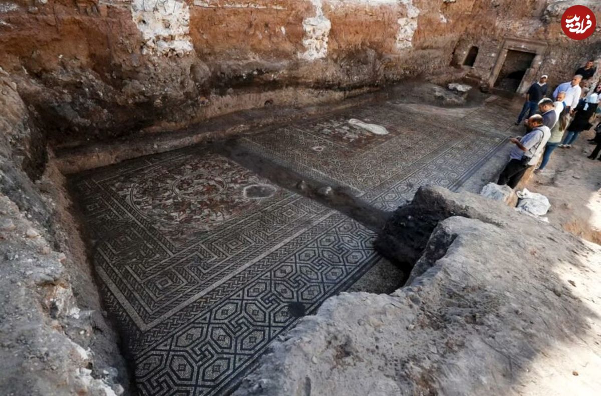 باستان‌شناسان یک معرق‌کاری از هرکول با قدمت 1600 سال در سوریه کشف کردند