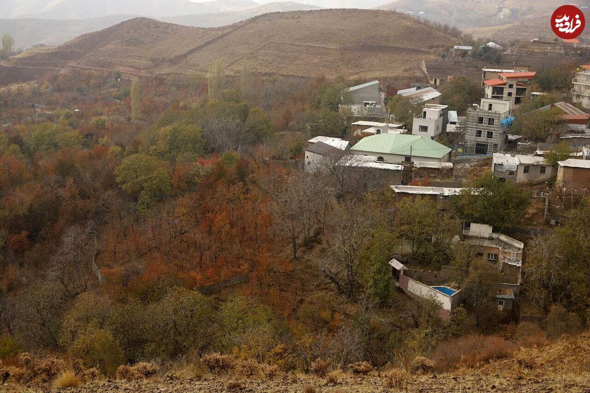 تنفس هوای پاک بهاری در غرب تهران و در میان روستای ۵۰۰ ساله