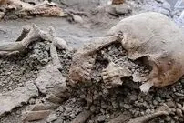 (عکس) کشف دو اسکلت جدید و رازگشایی از یک کابوس ۲ هزار ساله!