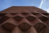 تصاویر؛ بهیافت و ترکه بافی در معماری نمای ساختمان یزدی