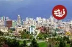 عکس| سفر زمان؛ چشم‌انداز «شمال تهران» از روی یک پشت بام؛ سال 1307