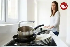 چرا نباید ظروف کثیف را شب تا صبح در سینک رها کنید؟
