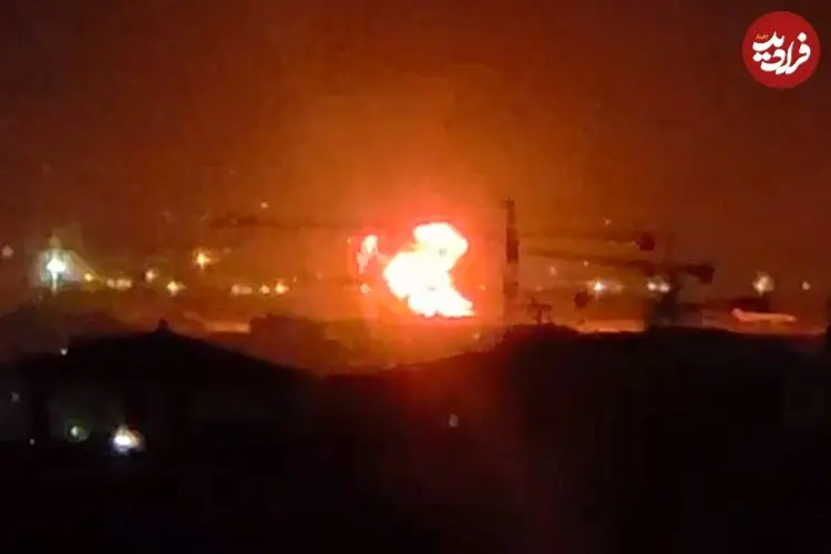 ببینید| آتش‌سوزی در فرودگاه مهرآباد در پی حملات هوایی اسرائیل و انفجارهای مهیب 