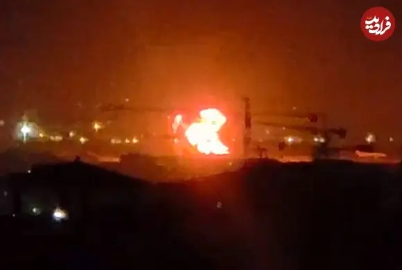 ببینید| آتش‌سوزی در فرودگاه مهرآباد در پی حملات هوایی اسرائیل و انفجارهای مهیب 