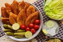 طرز تهیه کتلت سیب زمینی شیرازی بازاری بدون گوشت 