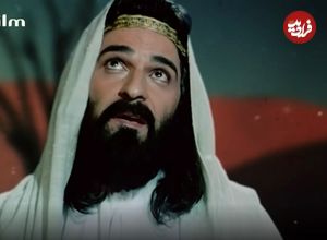 عکس| سفر در زمان؛ «جبرئیل» سریال یوسف پیامبر در کنار همسرش؛ سال 1400