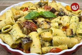 ببینید| طرز تهیه پاستای بادمجان به روش متفاوت یک آشپز مشهور ایتالیایی
