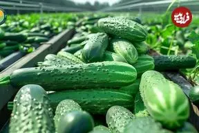 ببینید| چگونه هزاران تن خیار برداشت و به خیارشور تولید می شود؟