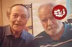 عکس| سفر زمان؛ «همایون» در 33 سالگی و در حال بازی کردن با یک میمون در یک فیلم؛ سال 49