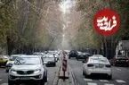 عکس| سفر زمان؛ منظرۀ استثنایی «خیابان ولیعصر» در حدود 75 سال قبل