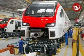 ببینید| نگاهی به مراحل تولید قطارهای مدرن در کارخانه های پیشرفته آلمان