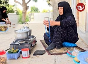 ببینید؛ غذای روستایی در ایران؛ برداشت انجیر و پخت یک خوراک سنتی با پای مرغ