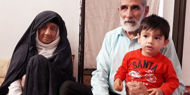 (عکس) مسن‌ترین زن ایران با 124 سال سن پیدا شد؛ فاطمه نوروزی در سلامت کامل است
