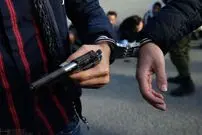 اولین تصویر از تیراندازی در ونک؛ دستگیری سارق با شلیک گلوله
