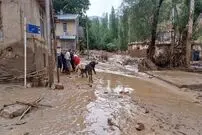 ببینید؛ لحظه وحشتناک ورود سیل به روستایی در مازندران