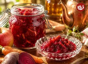 مربای سه میوه؛ طعم شیرین پاییز