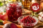 مربای سه میوه؛ طعم شیرین پاییز