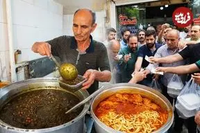 ببینید| غذای خیابانی در ایران؛ پخت قرمه سبزی و قیمه سیب زمینی در قم